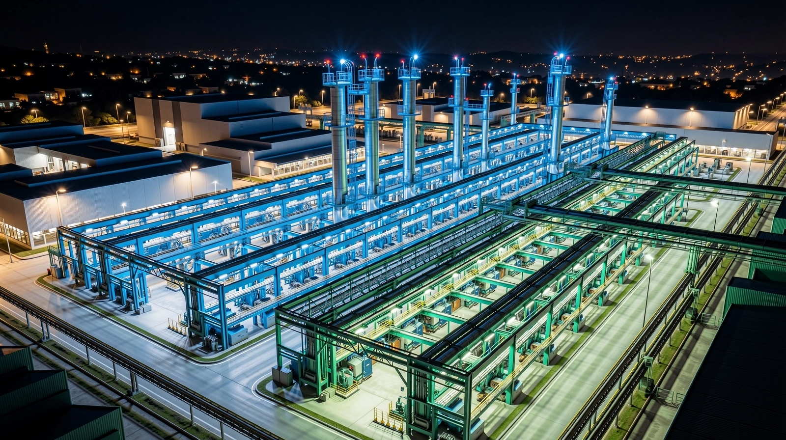 Infraestructura industrial avanzada